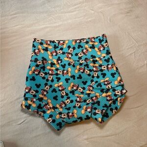 Boutique Toddler' Mickey Mouse Patterned blue bummies